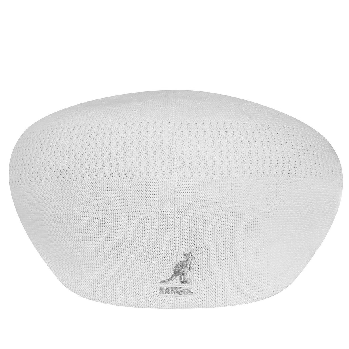 Kangol Tropic 504 Ventair Ivy Cap - White (Summer Flat Driving Hat 0290BC)