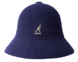 KANGOL Bermuda Casual Bucket Hat Terry Towelling Cap - Navy