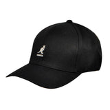 KANGOL Wool Flexfit Baseball Cap - Black (8650BC)