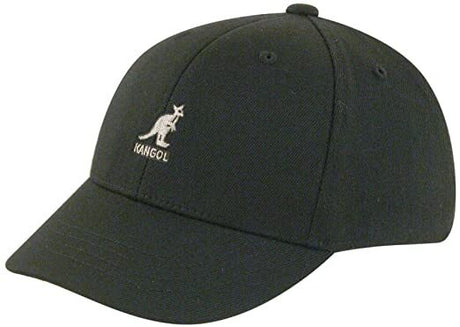Kangol Flexfit Boys Baseball Ball Hat Kids Children Cap - Black - Kids Medium/Large