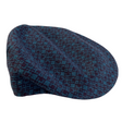 Kangol Childrens Escher Check 504 Hat - Mulberry
