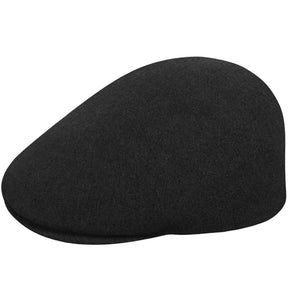 Kangol Seamless Wool 507 Cap - Black (Warm Winter Ivy Hat K0875FA)