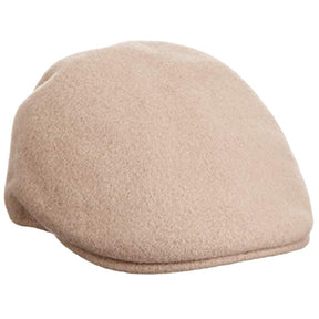 Kangol Seamless Wool 507 Cap - Sand XL (Warm Winter Ivy Hat K0875FA)
