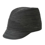 KANGOL Angle Stripe Colette Hat Cap Wool Blend K1262FA Knit Military Trilby - Black - XL