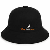 Kangol x Disney 75th Anniversary Bucket Hat - Black (Wool Blend Winter Cap K1489FA)