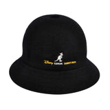 KANGOL Disney Casual Bucket Hat K1489FA Wool Blend 75th Anniversary Winter Cap - Dark Blue - M