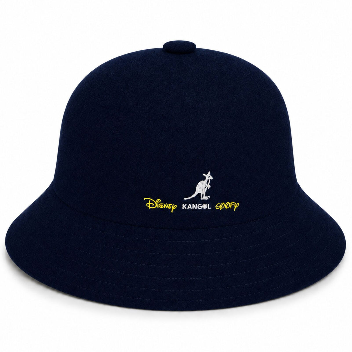 Kangol x Disney 75th Anniversary Bucket Hat - Dark Blue (Wool Blend Winter Cap K1489FA)