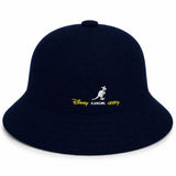 Kangol x Disney 75th Anniversary Bucket Hat - Dark Blue (Wool Blend Winter Cap K1489FA)