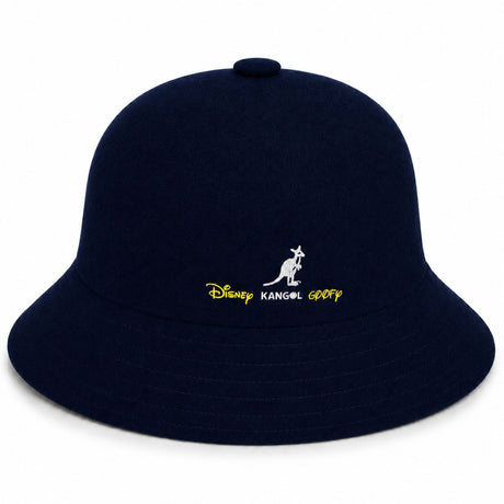 Kangol x Disney 75th Anniversary Bucket Hat - Dark Blue (Wool Blend Winter Cap K1489FA)