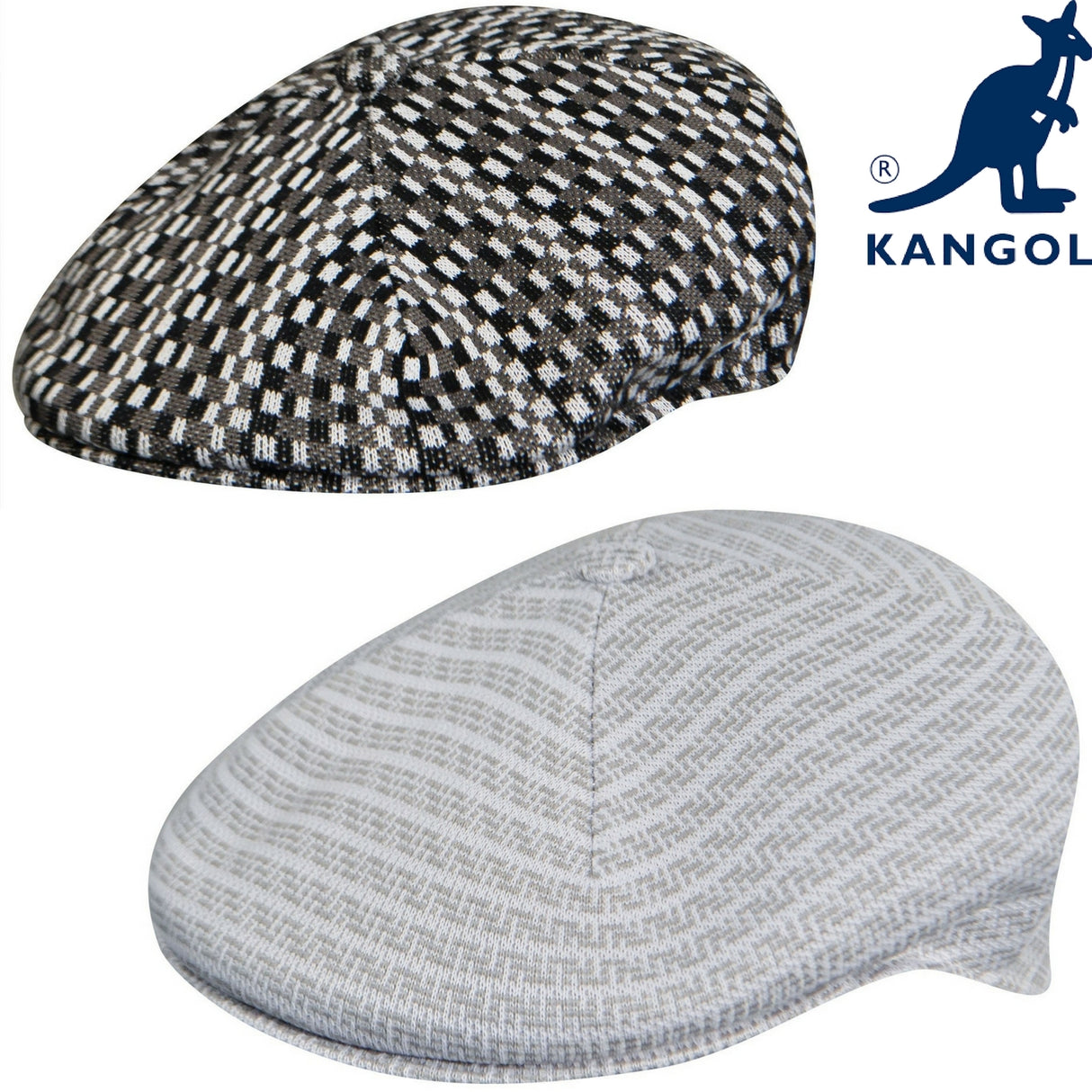 KANGOL Code 504 Ivy Cap Flat sboy Hat Bamboo Blend Eco Friendly K2028CO - Morse White White