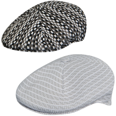 KANGOL Code 504 Ivy Cap Flat sboy Hat Bamboo Blend Eco Friendly K2028CO - Morse White White
