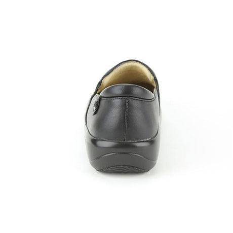 Alegria Keli Nursing Shoes Slip On Womens Work Hospitality - Black Nappa