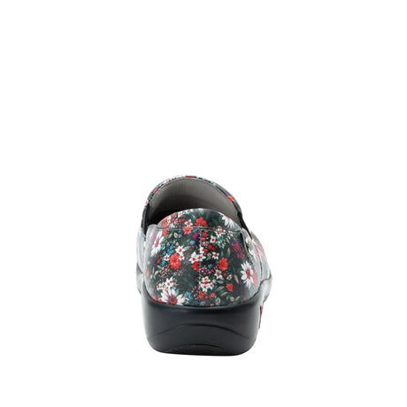 Alegria Keli Nursing Shoes Slip On Womens Work Hospitality in Sugar N Red Spice