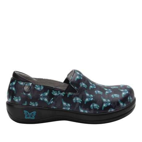 Alegria Womens Keli Professional Nursing Shoes Slip On Work Comfortable - Butterfly