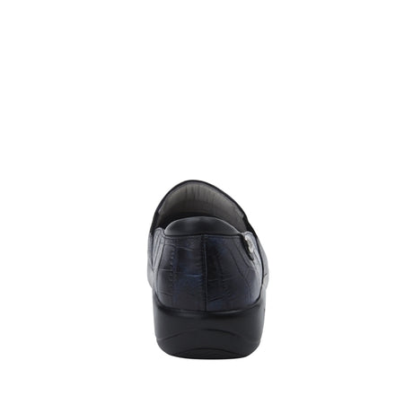 Alegria Womens Keli Professional Nursing Shoes Slip On Leather - Croco Noche