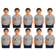10x Kids Koala Melbourne Australia T-Shirt Bulk Pack - Grey (100% Cotton Childrens Souvenir Gift Top) - 4