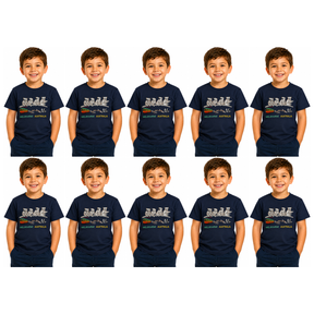 10x Kids Koala Melbourne Australia T-Shirt Bulk Pack - Navy Blue (100% Cotton Childrens Souvenir Gift Top) - 4