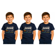3x Kids Koala Melbourne Australia T-Shirt Pack - Navy Blue (100% Cotton Childrens Souvenir Gift Top) - 4