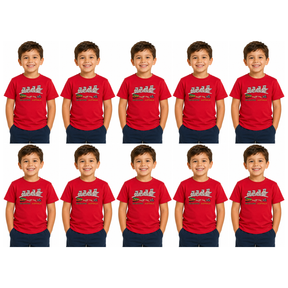 10x Kids Koala Melbourne Australia T-Shirt Bulk Pack - Red (100% Cotton Childrens Souvenir Gift Top) - 4