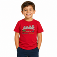 Kids 100% Cotton Australian (Melbourne) Koala T-Shirt Top Tee in Red - 14