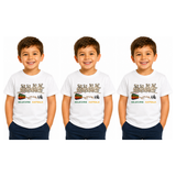 3x Kids Koala Melbourne Australia T-Shirt Pack - White (100% Cotton Childrens Souvenir Gift Top) - 6