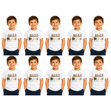 10x Kids Koala Melbourne Australia T-Shirt Bulk Pack - White (100% Cotton Childrens Souvenir Gift Top) - 8