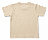 Kids Kangaroo Australia T-Shirt - Beige (100% Cotton Childrens Souvenir Gift Top)