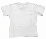 Kids Australian Souvenir Kangaroo T Shirt - White (100% Cotton Childrens Tee Top)