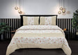 King Comforter Set with 2 Pillow Cases - Floral Print (Quilt Cover)