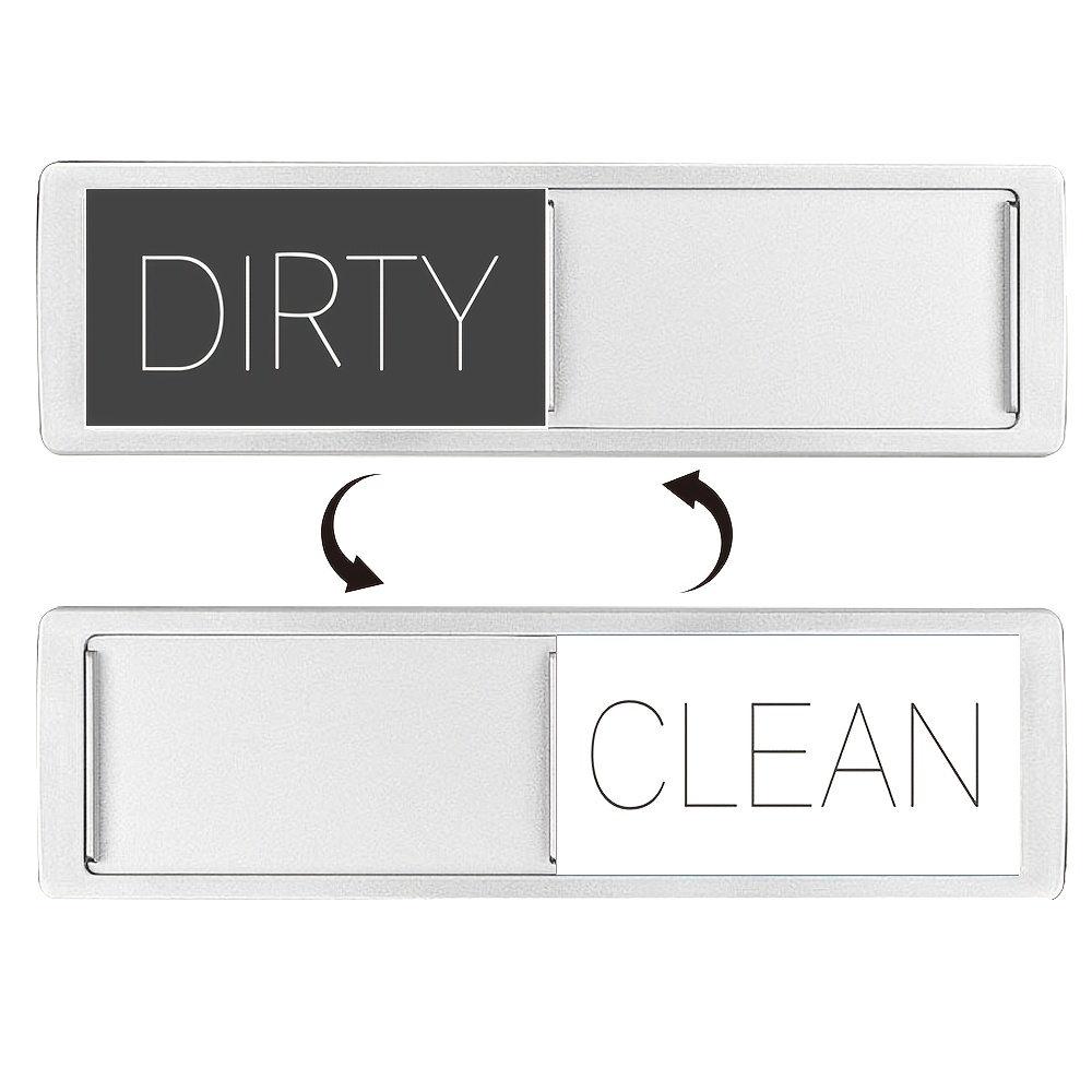 Self Adhesive CLEAN/DIRTY Dishwasher Indicator Sign