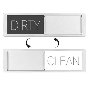 Self Adhesive CLEAN/DIRTY Dishwasher Indicator Sign