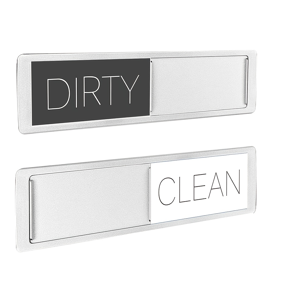 Self Adhesive CLEAN/DIRTY Dishwasher Indicator Sign