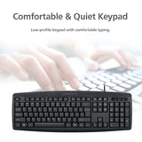 Classic Wired Keyboard and Mouse Combo