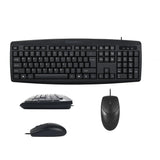 Classic Wired Keyboard and Mouse Combo