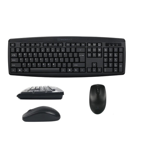 Water Resistant iFree Lite Classic Wireless Keyboard and Mouse Combo Set