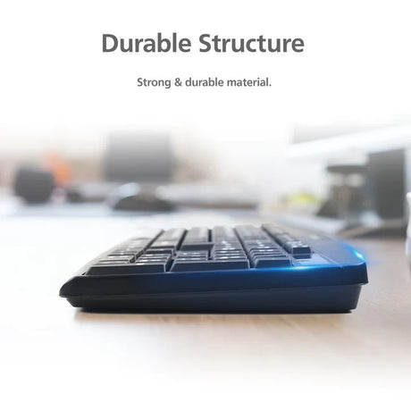 Water Resistant iFree Lite Classic Wireless Keyboard and Mouse Combo Set