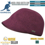 KANGOL Wool Ergo Deeto Hat Cap One Size Pull On Style Winter Warmer 6963BC - Black (BK001)