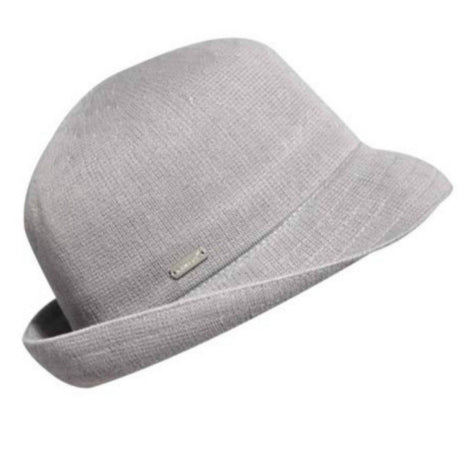 KANGOL Bamboo Anni Cloche Womens Ladies Trilby Hat Fedora Cap K0599FA Eco - Shell SH116