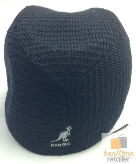 KANGOL Seed Patch Colette Hat K0714FA Military Army Cap Wool Blend - Black - S