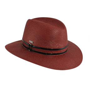 KANGOL Box Band Siren Paper Straw Hat - Natural (Made in USA  K1594LX)