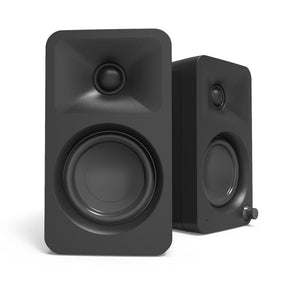 Kanto ORA 100W Powered Reference Speakers (Bluetooth 5.0) - Black