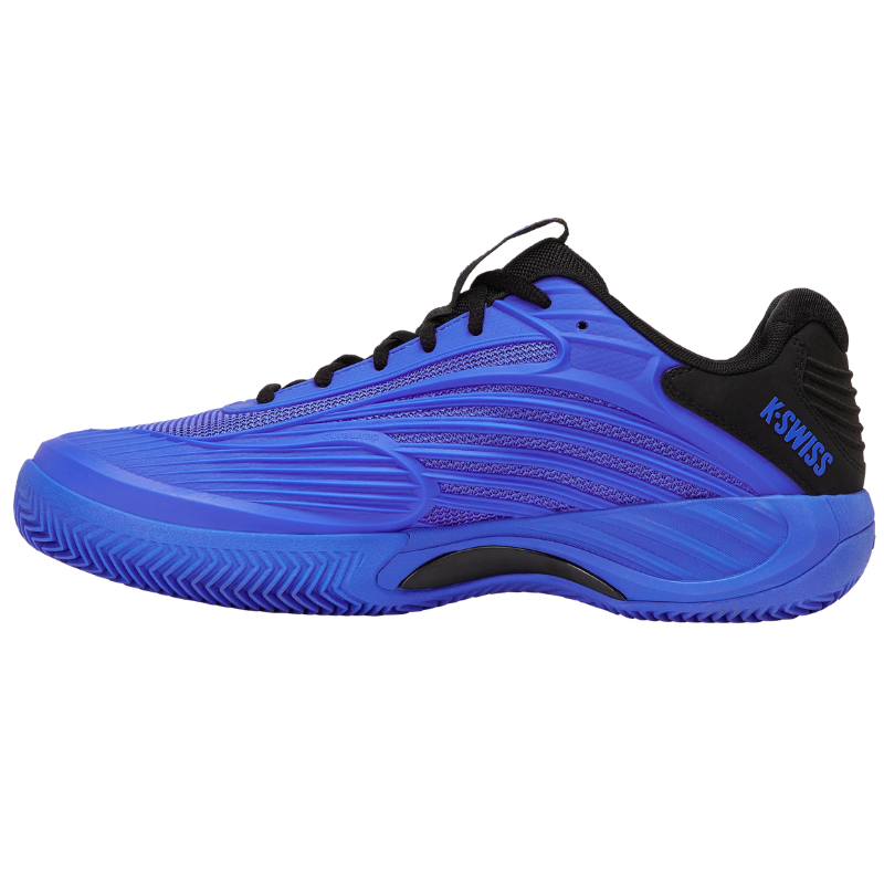 K-Swiss Mens Hypercourt Express 3 Clay Tennis Shoes in Dazzling Blue/Black White