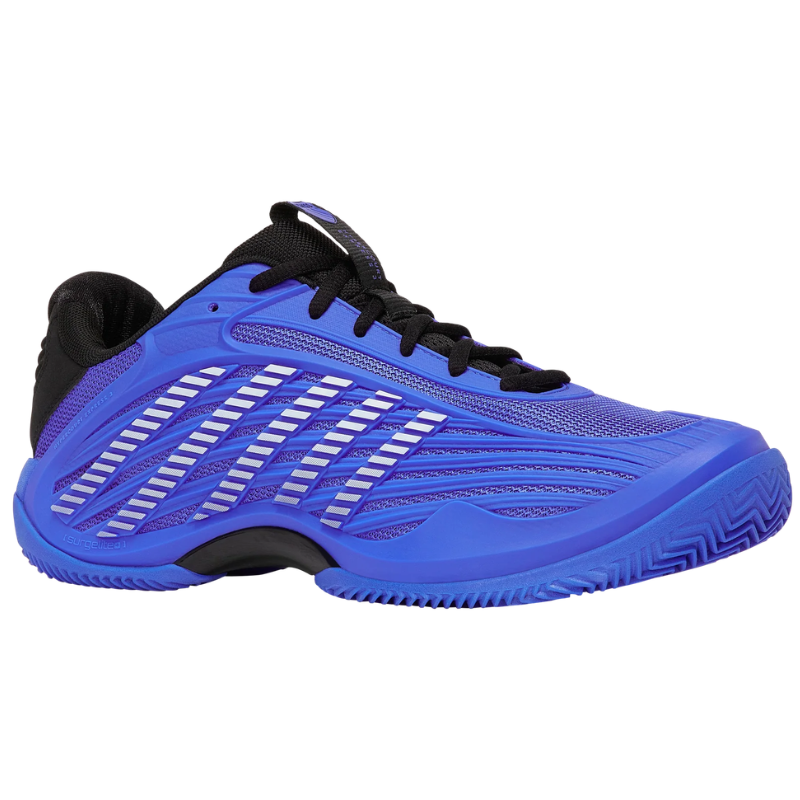 K-Swiss Mens Hypercourt Express 3 Clay Tennis Shoes in Dazzling Blue/Black White