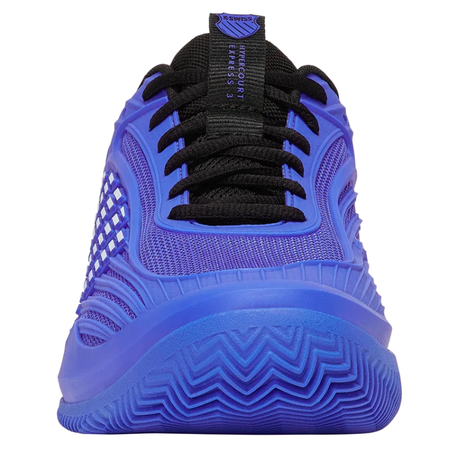 K-Swiss Mens Hypercourt Express 3 Clay Tennis Shoes in Dazzling Blue/Black White