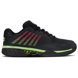 K-Swiss Mens Hypercourt Express 2 Tennis/Padel Shoes in Black/Soft Neon Green