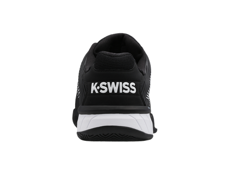 K-Swiss Mens Hypercourt Express 2 Tennis Shoes Durawrap Flex CMEVA in Black/White