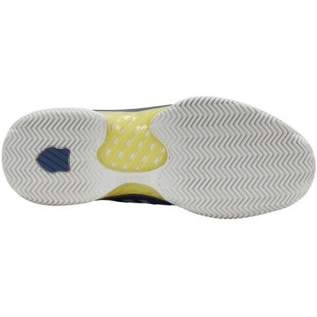 K-Swiss Mens Hypercourt Express 2 Clay Court Tennis Shoes in Indigo/Blanc/Luminary Green