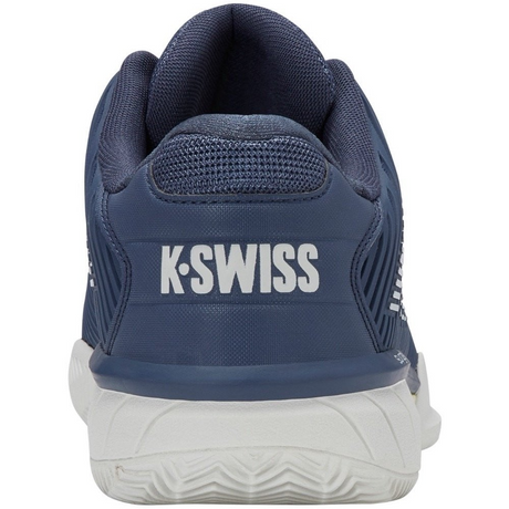 K-Swiss Mens Hypercourt Express 2 Clay Court Tennis Shoes in Indigo/Blanc/Luminary Green