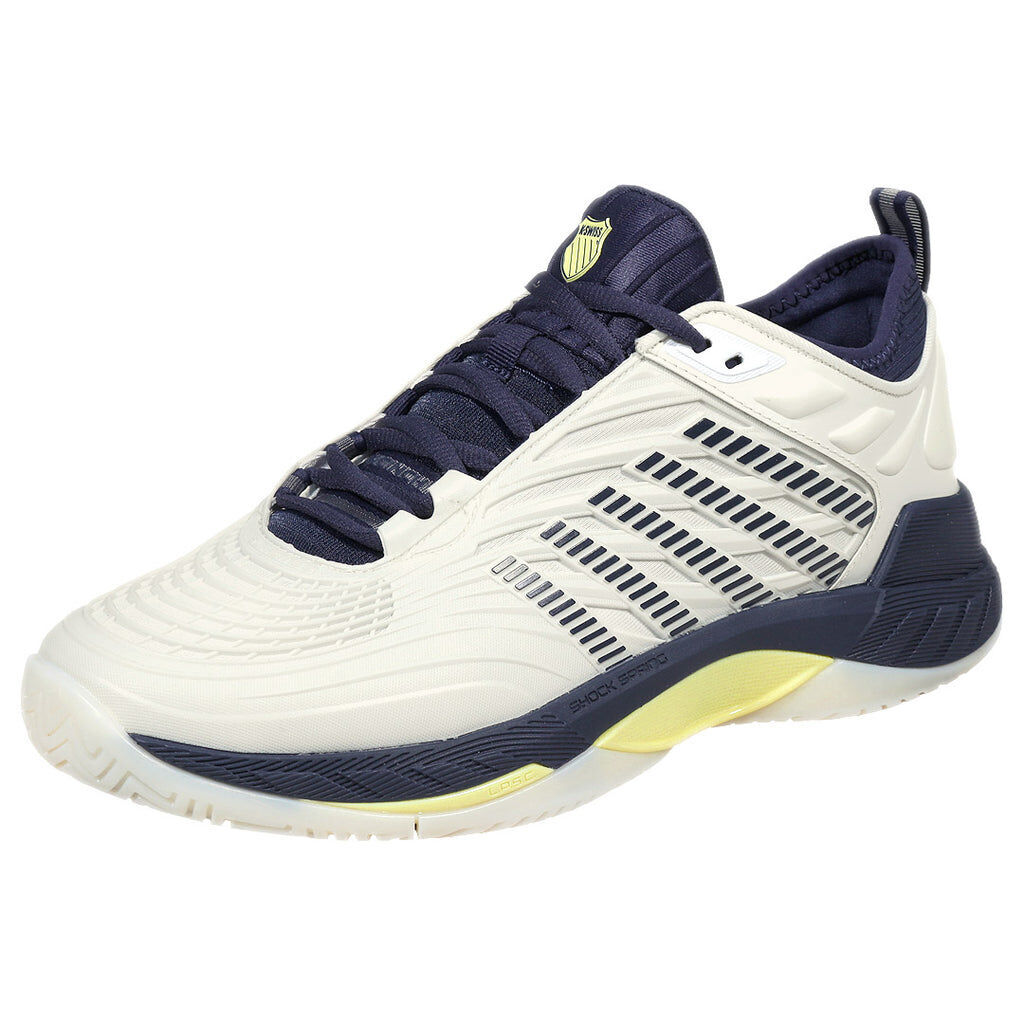 K-Swiss Mens Hypercourt Supreme 2 Tennis Shoes in Naval Academy/Blanc De Blanc