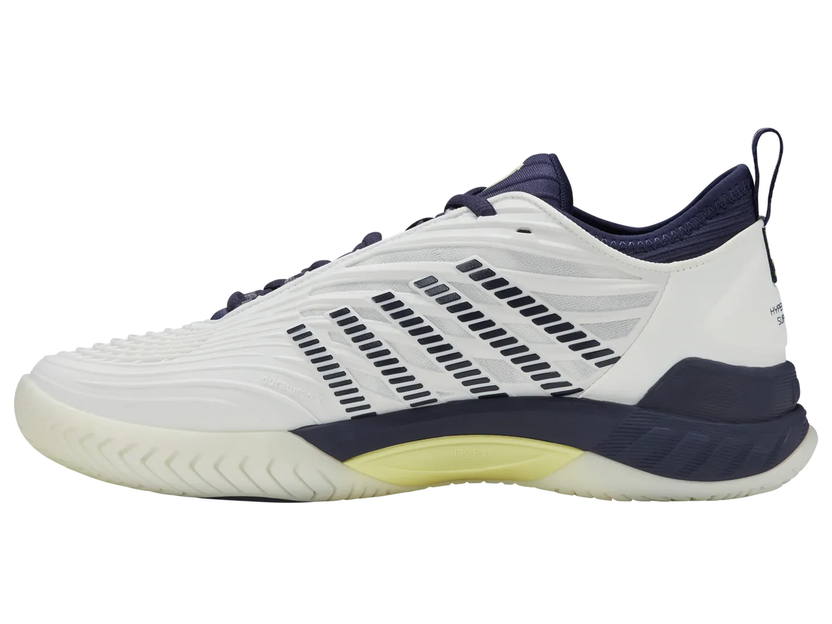 K-Swiss Mens Hypercourt Supreme 2 Tennis Shoes in Naval Academy/Blanc De Blanc